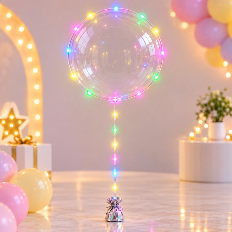彩色 LED Bubble Balloon Singapore