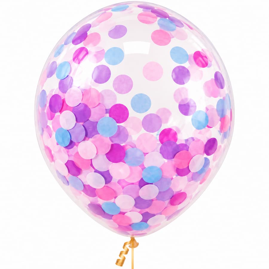 Confetti Pastel Candy Helium Latex Balloon Singapore