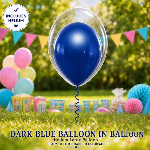 Dark Blue Balloon IN Balloon Singapore