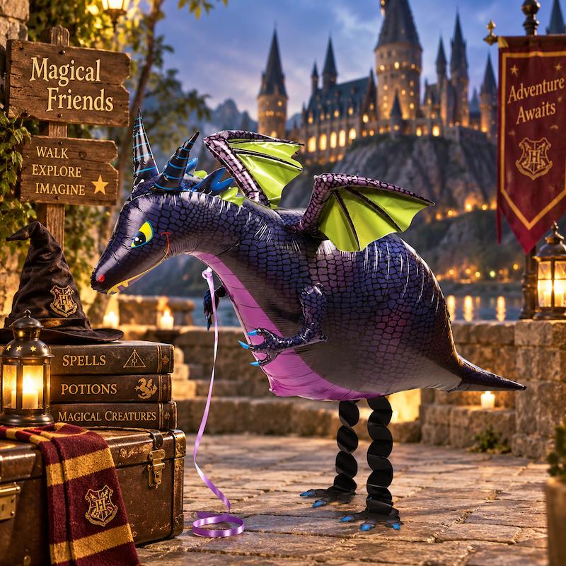 Dragon Walking Pet Balloon Singapore