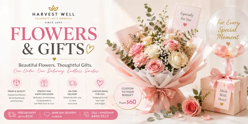 flowers & gifts singapore
