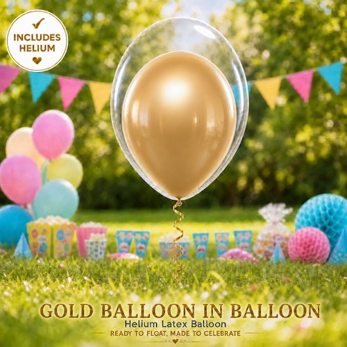 Gold Balloon IN Balloon Singapore