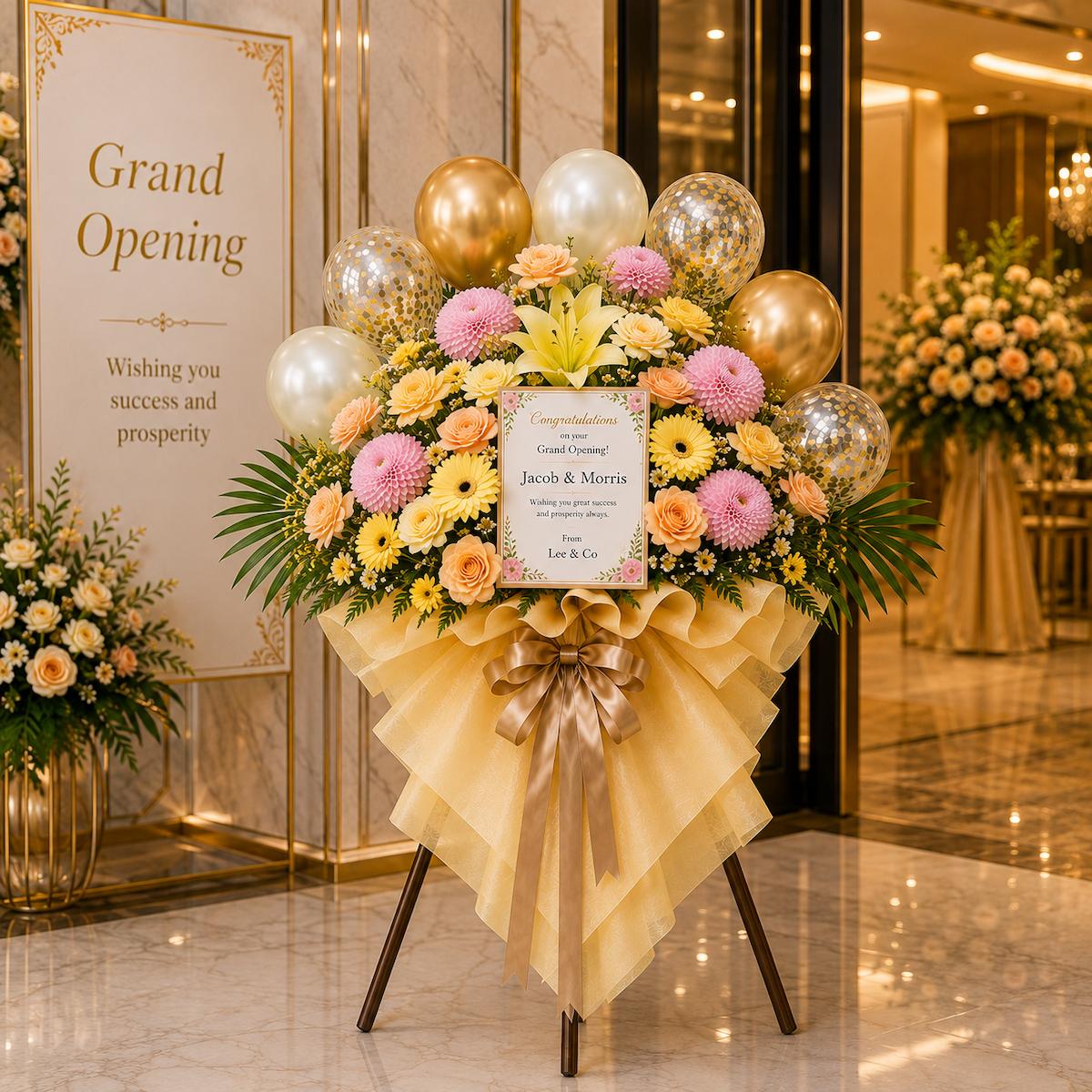 Golden Prosperity Grand Opening Stand Singapore