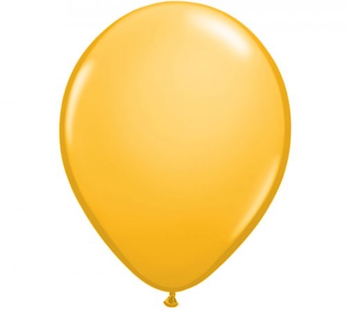 Golden Rod Colour Helium Latex Balloon Singapore