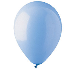 Light Blue Colour Helium Latex Balloon Singapore
