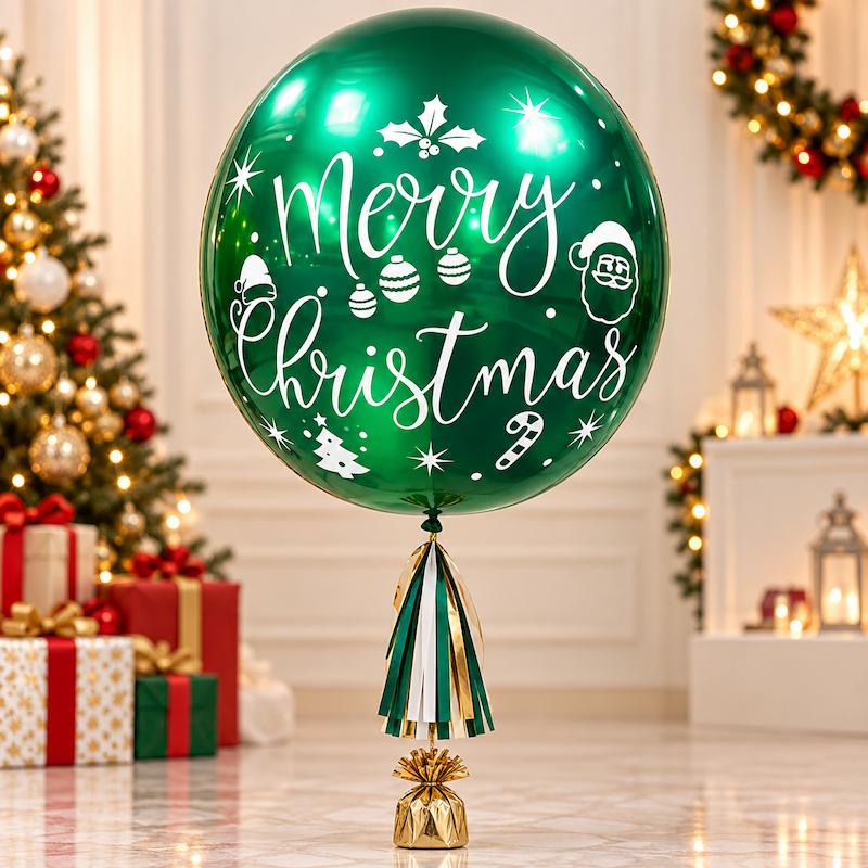 Christmas Customize ORBZ Balloon Singapore