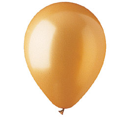 Metallic Gold Colour Helium Latex Balloon Singapore