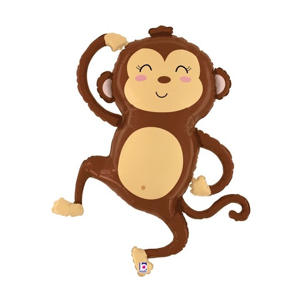Monkey SuperShape Foil Balloon Singapore