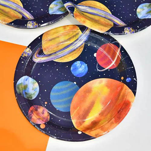 Planet Space 7'' Paper Plate