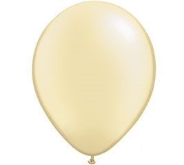 Pearl Ivory Helium Latex Balloon