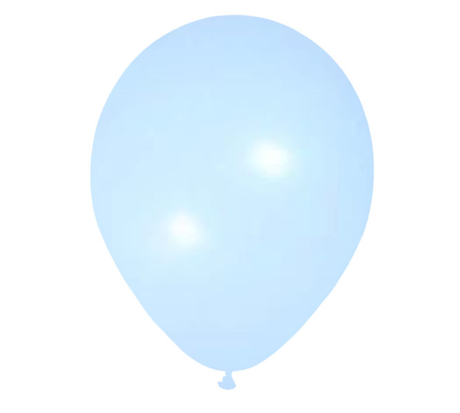 Pastel Macaron BLUE Helium Latex Balloon Singapore