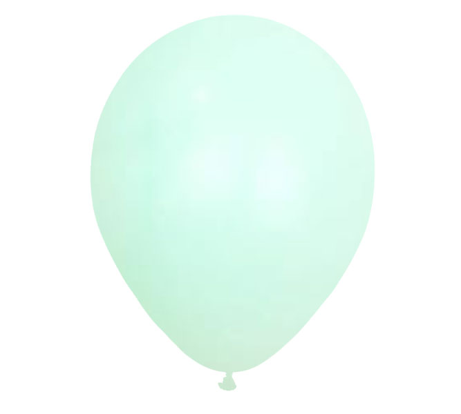 Pastel Macaron LIME GREEN Helium Latex Balloon Singapore
