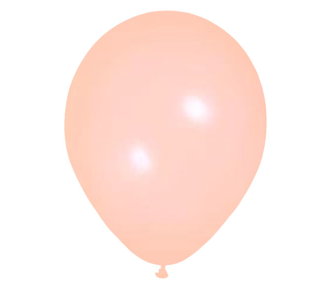 Pastel Macaron PEACH Helium Latex Balloon Singapore
