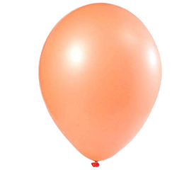 Pearl Peach Helium Latex Balloon Singapore