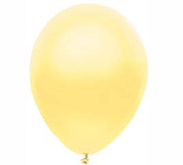 Pearl Yellow Helium Latex Balloon Singapore