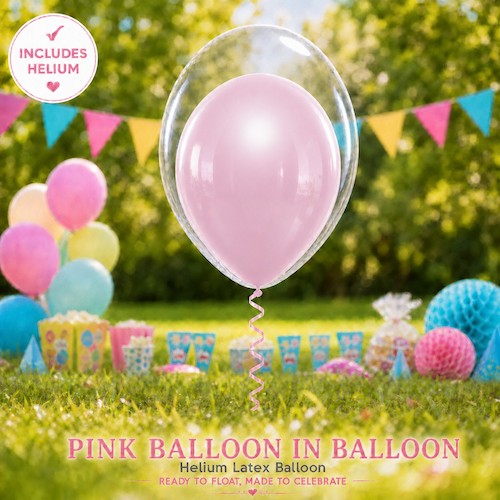 Pink Balloon IN Balloon Singapore