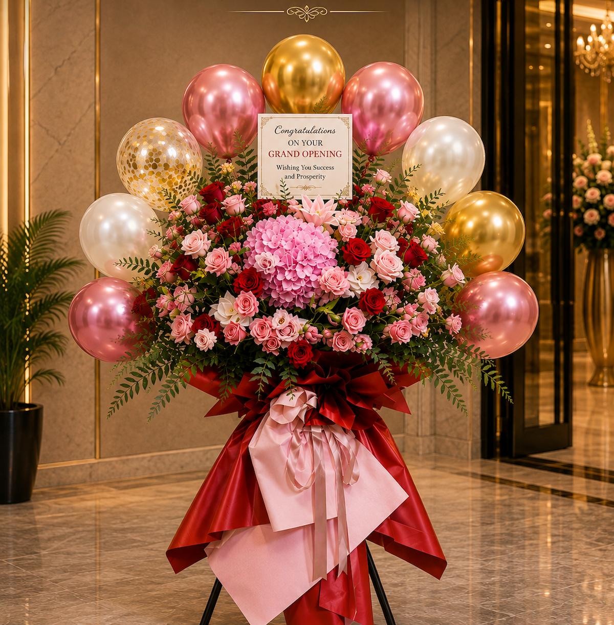 Radiant Elegance Grand Opening Stand Singapore