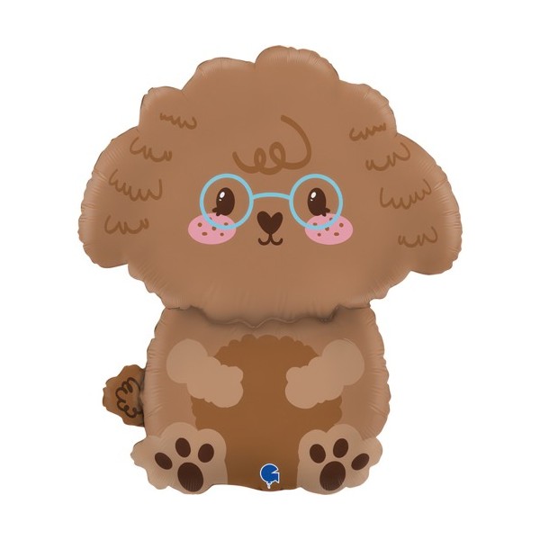 Toy Poodle Dog Supershape Foil Balloon Singapore